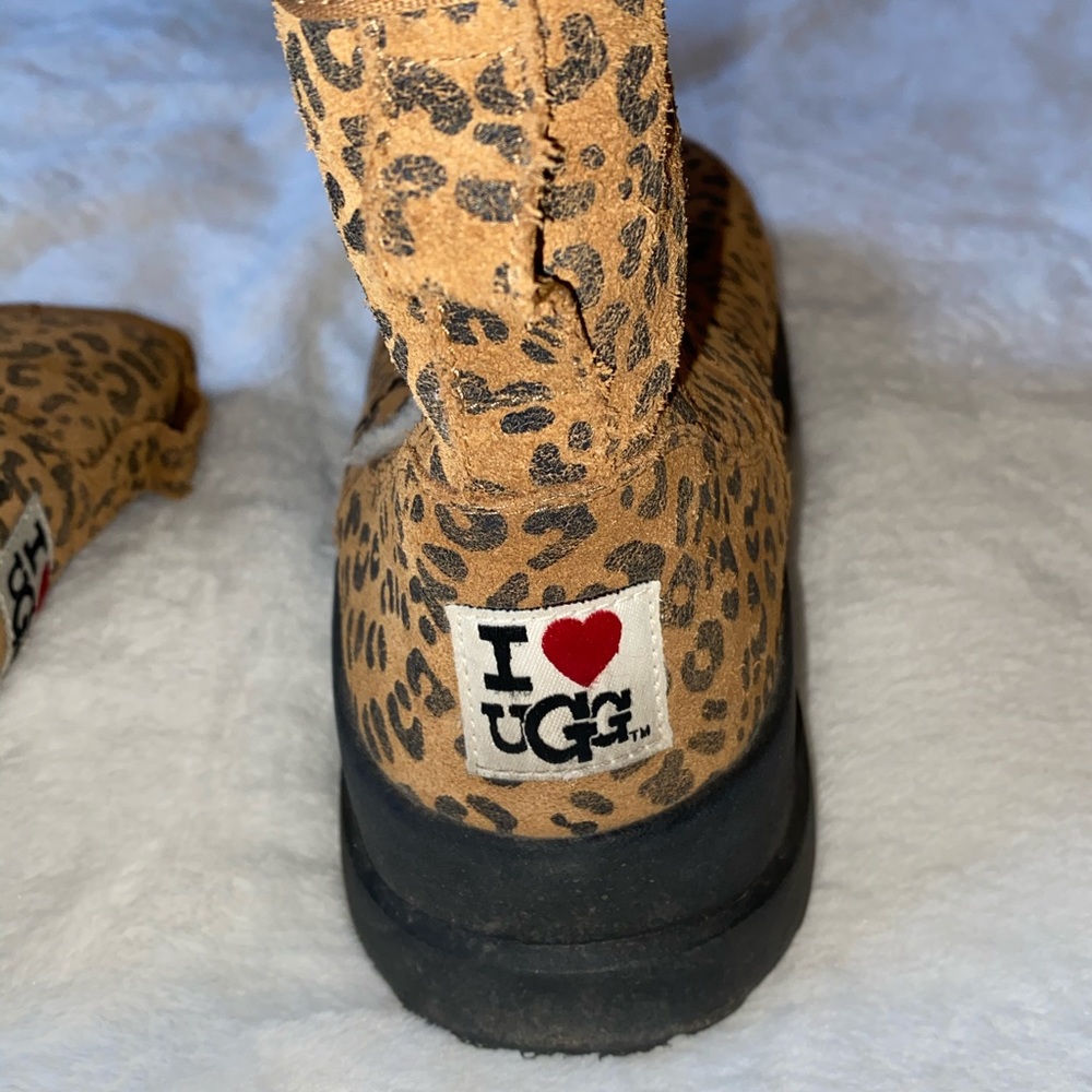 Cheetah print ugg boots